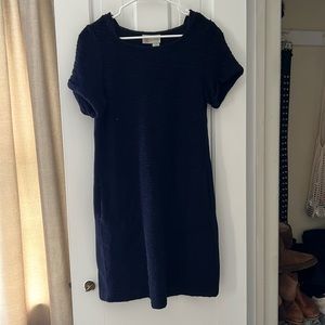 Navy Blue Anthropologie Dress